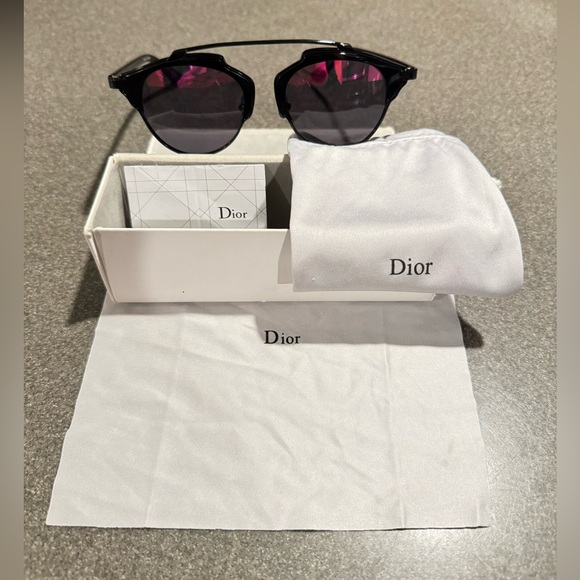 Dior Soreal Purple / Pink Sunglasses - Picture 1 of 5